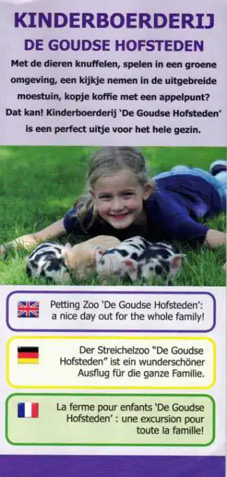 Kinderboerderij De Goudse Hofsteden - Gouda