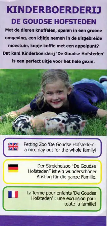 Kinderboerderij De Goudse Hofsteden - Gouda