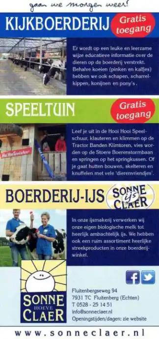 Hoeve Sonneclaer - Fluitenberg