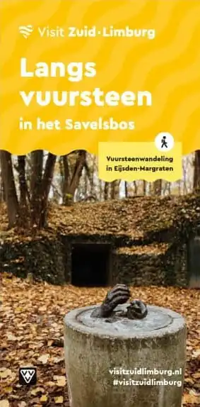 Langs vuursteen in het Savelsbos