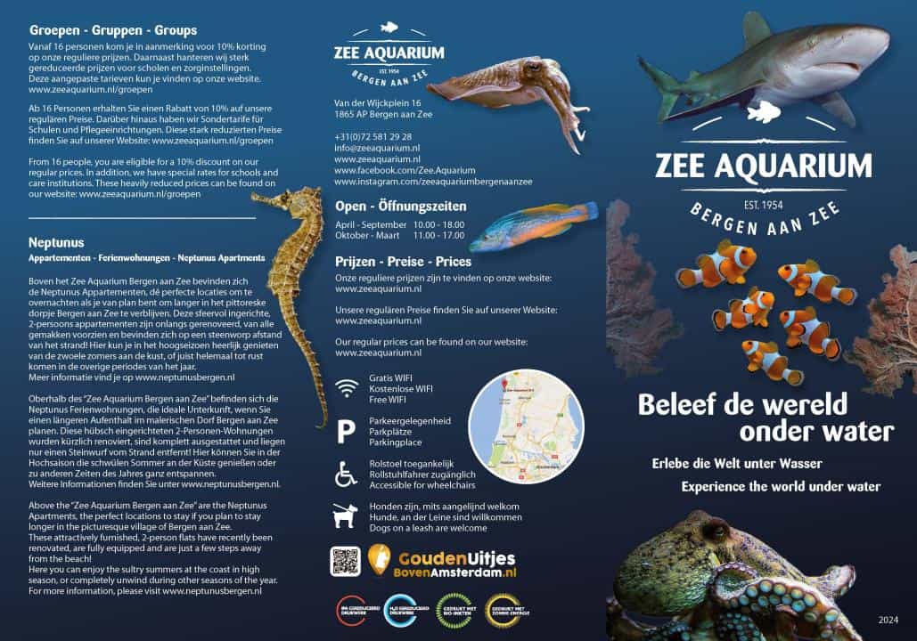 Zee Aquarium Bergen Aan Zee - Afbeelding 3