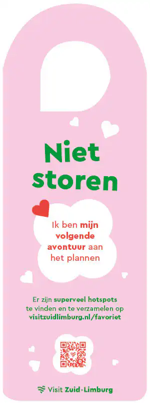 Zuid-Limburg, hier blijf je favorieten verzamelen deurhangers