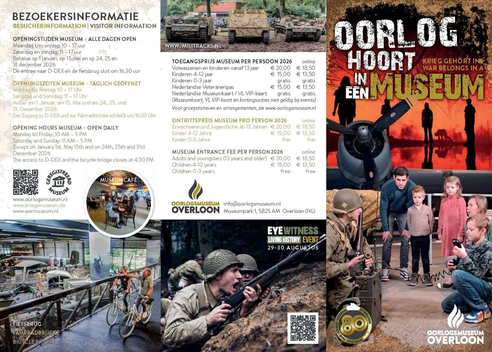 Oorlogsmuseum Overloon (NL, DU & EN) - Afbeelding 2