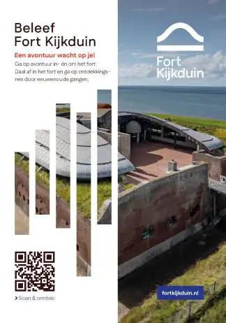 Fort Kijkduin begon als landfort. Napoleon bouwde 200 jaar geleden Stelling Den Helder met dit fort.