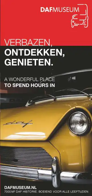 In het DAF Museum in Eindhoven sta je versteld van iconische trucks, mooie wagens, bijzondere prototypes en DAF-mijlpalen.