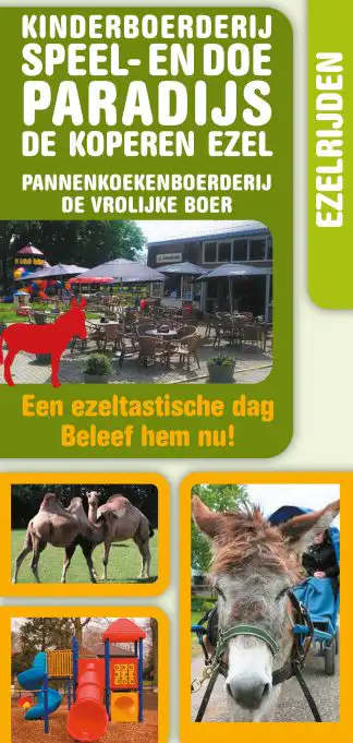 De Koperen Ezel: grootste gratis kinderboerderij van Nederland!