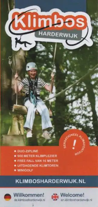 Adrenaline-kick in Klimbos Harderwijk: uitdagende parcours, gave ziplines en 16m Free Fall!