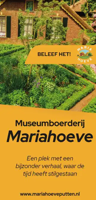 Mariahoeve Museumboerderij is een sfeervol openluchtmuseum op de Veluwe.