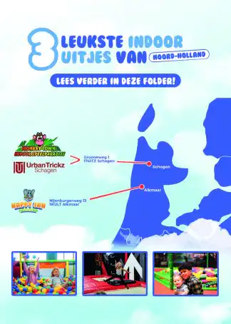 Kom spelen, klimmen en klauteren in de leukste indoor speeltuin van de Noordkop, Monkey Town Schagen!