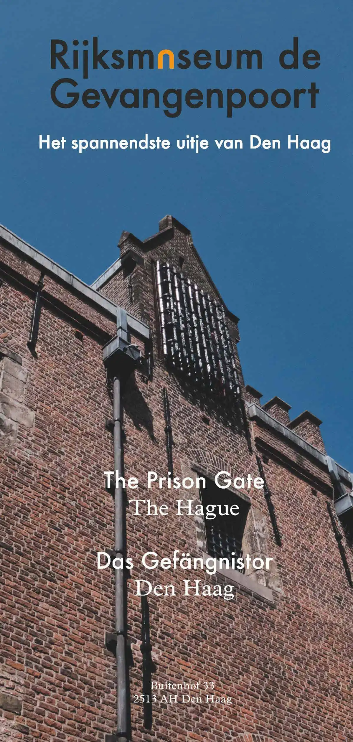 Het Rijksmuseum De Gevangenpoort vormt een iconisch en prachtig gelegen monument aan de Hofvijver in Den Haag.